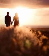 Миниатюра Мужчина Парочка Фестивальный Фотография 